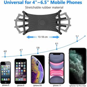 Support de téléphone portable universel 360° pour poussette, vélo électrique, moto et vélo °   Silicone rotatif résistant à la liaison - Product Image 4