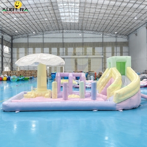 <span class=keywords><strong>Castillo</strong></span> Inflable Comercial con Tobogán y Obstáculos, Color Blanco, para Fiestas Infantiles y Eventos de Alquiler - Product Image 2