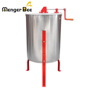 Mejor precio Nueva condición Máquina extractora de miel manual de 4 marcos Centrífuga giratoria de miel para la cría de animales - Product Image 2