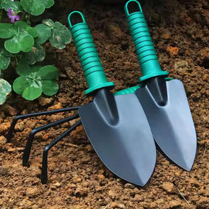 Three-piece Flower Planting Tool Set with PP Plastic Handle for Potted Plants and Bonsai <strong>Gardening</strong> - Product Image 4