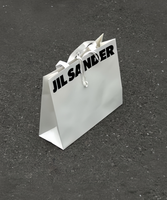 Sac shopping en papier blanc avec logo personnalisé, sac cadeau de luxe pour marque de vêtements, emballage pour boutique de vêtements, OEM ODM