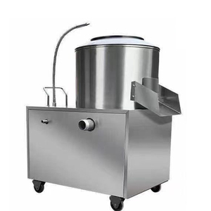 آلة تقشير البطاطس التجارية، آلة تقشير أوتوماتيكية للخضروات والفواكه، آلة تنظيف وتقشير للاستخدام في المقاصف - Product Image 5