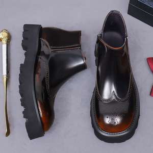 The Boots Are Lightweight and Breathable, Featuring a Round Toe Design. Luxury Designer Shoes for Women - Product Image 1