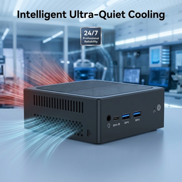 N100 Cpu Mini Pc 2*USB 3.0 2*USB2.0 Type-C WiFi5/WiFi6  FPC SATA Cmos *1 Windows/linux DC 12V Mini Pc N 100 Nuc
