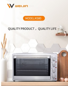 80L công suất lớn bánh pizza Lò nướng điện Lò nướng đối lưu điện - Product Image 2