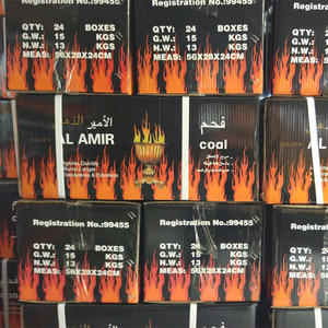 Carbón Estándar <span class=keywords><strong>Alamir</strong></span> para Shisha, Carbón Vegetal Dorado - Product Image 5