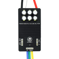 Controlador de Velocidad Flipsky 75200 Pro V2.0 con PCB de Aluminio Basado en VESC para Patineta Eléctrica / Scooter / Bicicleta Eléctrica