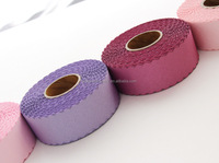 Ruban gros-grain festonné personnalisé OKAY de 22 mm, 25 mm, 30 mm, 38 mm, 50 mm, 63 mm, 75 mm pour la fabrication de nœuds pour cheveux faits main, décorations de mariage