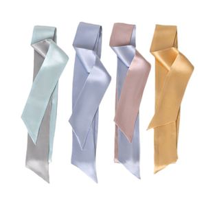 Autumn 19Mm Heavy Double-Sided Ribbon Headband Bag Tie & Decorative Long Silk Scarf - Product Image 1