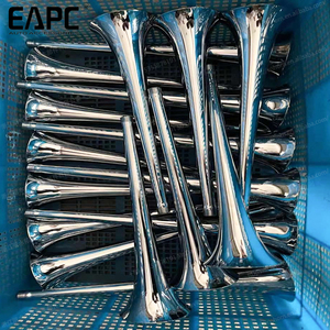 Bocina de Aire para Camión Europeo Tipo Hadley OE 336 de 2 Cornetas, Sonido Fuerte para Tren o Autobús, de Metal Cromado o Negro, para GJZ241 - Product Image 5