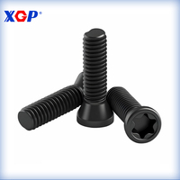 Vis Torx en oxyde noir pour porte-outil CNC, composants de fixation de machine à haute résistance à la traction