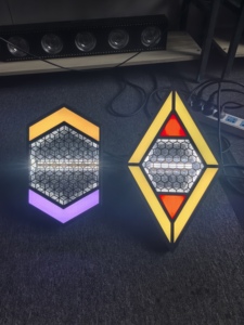 Nuove Luci Sceniche <span class=keywords><strong>LED</strong></span> PAR 2026 da 150W con Controllo Pixel Retrò, Effetto Vintage, Ambra + CW, Blinder - Product Image 2