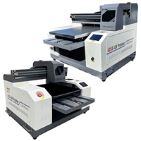 Imprimante UV DTF A3 Imprimante numérique à jet d'encre pour étiquettes et cartes Imprimante à rouleaux pour autocollants Imprimante UV à plat entièrement automatique Écran tactile