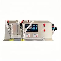 Machine de remplissage semi-automatique 2L pour sachets à bec verseur, pour détergent liquide, savon, eau, avec petites doubles buses, pour usage domestique