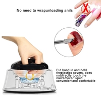 Appareil de manucure électrique 36W pour salon, dissolvant de vernis gel à vapeur, machine à enlever la colle à ongles, outil de beauté à domicile, vaporisateur pour l'amélioration des ongles