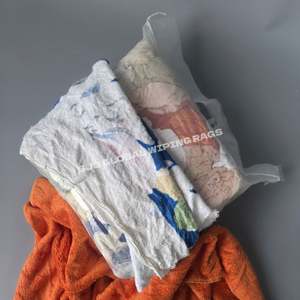 Chiffons en coton colorés pour l'entretien et la maintenance des équipements industriels et la production de lingettes en coton pour le nettoyage - Product Image 1