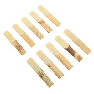 10 Pcs Roseaux de <span class=keywords><strong>clarinette</strong></span> pour un <span class=keywords><strong>son</strong></span> clair et lisse, légers, portables, traditionnels, pour remplacement de <span class=keywords><strong>clarinette</strong></span>, force 2.5 - Product Image 3