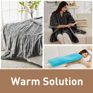 Manta Eléctrica Lavable para Uso Doméstico en Invierno, con Indicador LED, Control de Doble Zona, Colchón Calefactor, Sábana Térmica - Product Image 6