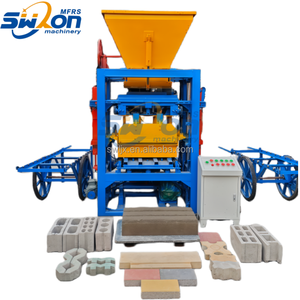 Bán chạy nhất, mạnh mẽ, bền, dễ vận hành, đa chức năng, máy móc làm gạch xi măng bê tông bán tự động - Product Image 1