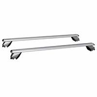 Barres transversales de toit de voiture en alliage d'aluminium robustes, porte-bagages universel pour SUV, camion, camping tout-terrain 4x4, porte-charge