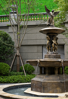 Fontaine en bronze coulé - Statue d'ange Cupidon classique grandeur nature, élément aquatique pour hôtels et parcs