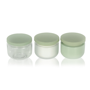 Envase Vacío de Plástico PET de Boca Ancha <span class=keywords><strong>para</strong></span> Crema Cosmética, 250g 500g 750g, Botella <span class=keywords><strong>para</strong></span> Exfoliante Corporal, Envase <span class=keywords><strong>para</strong></span> Cera Capilar (PTJ-H11) - Product Image 1