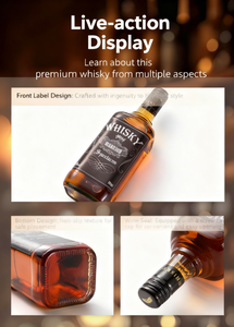 วิสกี้ Birnking ที่อุดมไปด้วยถังไม้โอ๊ค700มล. 41% ABV เนื้อมอล<span class=keywords><strong>ต์</strong></span>ที่อุดมไปด้วยคุณภาพสูงเนื้อเรียบจัดส่งจากโรงงานจีน - Product Image 5