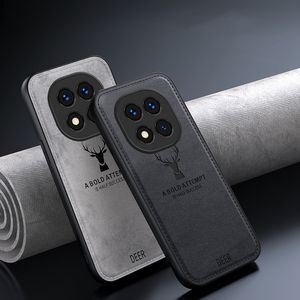 Para <span class=keywords><strong>Redmi</strong></span> Note 14 Pro Fundas Patrón de ciervo Tela Textura Piel de cuero Suave TPU Edge Funda de teléfono móvil para <span class=keywords><strong>Redmi</strong></span> Note 14 Pro Plus - Product Image 6