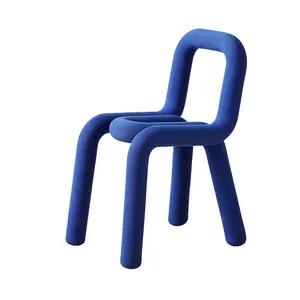 Scandinavian Simple Design Elegant Roll Back Dining Chair Cheap