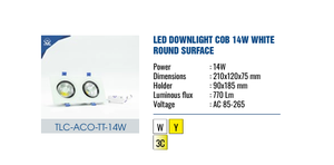 OEM 7W Dual LED COB Downlight Moderno Minimalista Aluminio Blanco Iluminación ajustable Directo de fábrica al por mayor para el hogar Oficina - Product Image 3