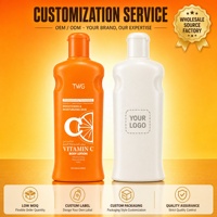 TWG OEM Soins Corporels Marque Privée Lotion Corporelle Hydratante à la Papaye Nourrissante Atténuation des Taches Brunes Blanchissante Ensemble de Lotions Corporelles