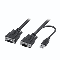 Type de moulage à 14 broches VHDCI SCSI Câbles médicaux industriels 36-68 broches Vers USB Cuivre étamé PVC PE Mâle-Mâle 50 64 68 broches