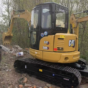 Mini Excavadora Usada CAT305, Excavadora Hidráulica de 5 Toneladas, CAT305.5E2 CAT305.5 para Agricultura, con Certificación CE y EPA - Product Image 1