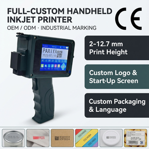 Imprimante à jet d'encre portable nouvelle génération facile à utiliser, écran tactile, encre imperméable pour l'impression d'étiquettes et de cartes industrielles - Product Image 1