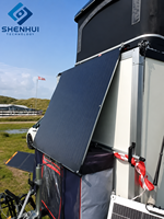 Panneau solaire flexible de 240 watts, module photovoltaïque monocristallin léger, IP67, pour camping-car, caravane, bateau, yacht, toit