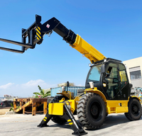 Chariot télescopique spécial pour ports et industries lourdes de 4,5 tonnes avec une hauteur de levage de 16700 mm et un moteur de 82 kW