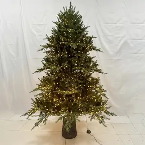 卸売工場価格高級150cm 180 cm 210cmクリスマスツリー3000ミニLED付き