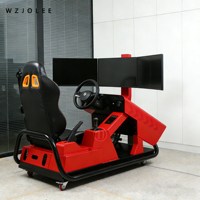 Équipement pédagogique Simulateur d'école de conduite automobile Conduite à gauche Apprentissage de la conduite automobile