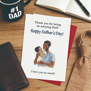 Biglietti d'Auguri Premium per la Festa del Papà con Busta, Design Personalizzato Scritto a Mano, Set Regalo per Papà - Product Image 5
