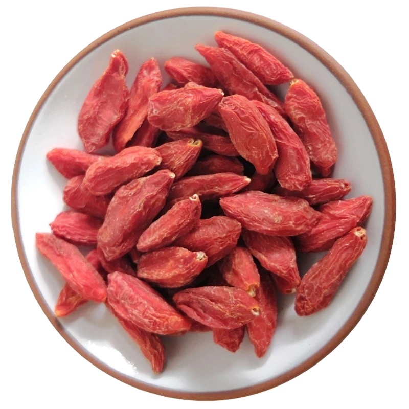 Gefrorene getrocknete Goji-Beeren Kräutertee Ningxia Wolf berry Lycium Herb Black Berry Goji Bio-Bulk Dry Red Goji Berry