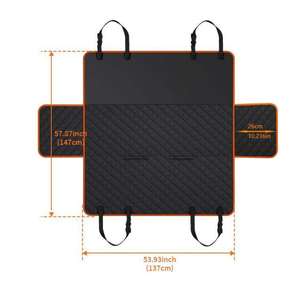 Tapis de <span class=keywords><strong>protection</strong></span> universel pour siège de <span class=keywords><strong>voiture</strong></span>, imperméable, Durable, tissu oxford, tapis de <span class=keywords><strong>voiture</strong></span> pour chiot, <span class=keywords><strong>housse</strong></span> de <span class=keywords><strong>coffre</strong></span> de siège arrière - Product Image 6