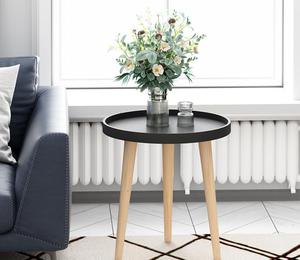 <strong>Lounge</strong> Sofa <strong>Side</strong> <strong>Table</strong>, Balcony Simple and Elegant Rental Apartment Bedroom Coffee <strong>Table</strong>, Nordic Small Round <strong>Table</strong> - Product Image 5