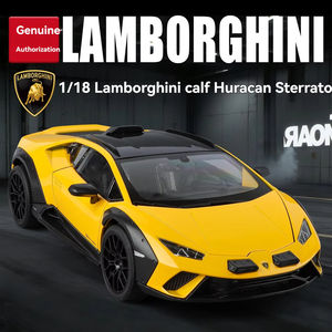 Modelo de Coche de Aleación Fundida a Presión Oficialmente Autorizado para Huracán Sterrato, Escala 1:18, Colección de Simulación, Metal, Unisex, Exhibición - Product Image 2