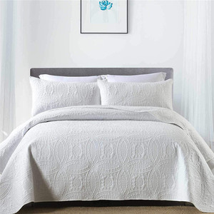 BORYARD Wholesales Quilts Pujiang China Queen <strong>King</strong> 3pcs Luxury Ultrasonic Summer <strong>Bedspreads</strong> - Product Image 1