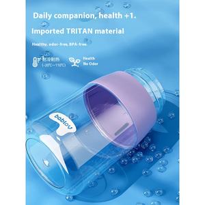 BABLOV Design moderne été Tritan Portable grande capacité tasse mignon enfants fleur Sen aspiration bouilloire en plastique pour hommes femmes - Product Image 2