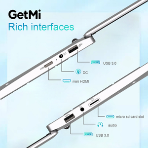 GetMi Lite 156C 15.6 Inch IPS 1920*1080 Fingerprint Unlock Backlit Keyboard 64GB RAM 1TB SSD BT5.0 <b>Laptop</b> - Product Image 5