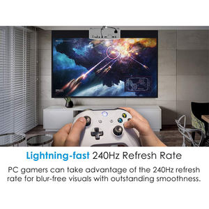 Optoma UHD35X True 4K UHD Proyector para juegos 3.400 lúmenes 16ms Tiempo de respuesta con <span class=keywords><strong>modo</strong></span> de juego mejorado 240Hz HDR10 HLG Projecteur - Product Image 6