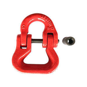 G80合金ウェブスリングチェーン接続リンクハンマーロックコーティング仕上げ箱入り - Product Image 3