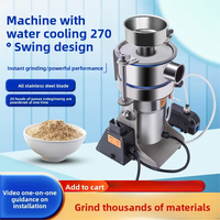 Pulvérisateur électrique à flux continu pour herbes, broyeur ultrafin à déchirure cellulaire, moulin à poudre, machine de broyage pour le traitement des perles
