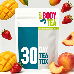 Té Detox Adelgazante Fitness, Té Detox Slim, Té para Bajar de Peso en 28 Días con Etiqueta Privada - Product Image 3